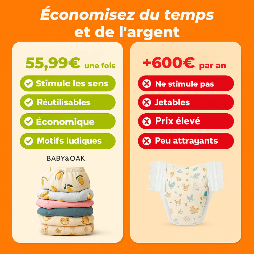 Enfin une culotte conçue pour aider votre enfant à devenir propre 🍭