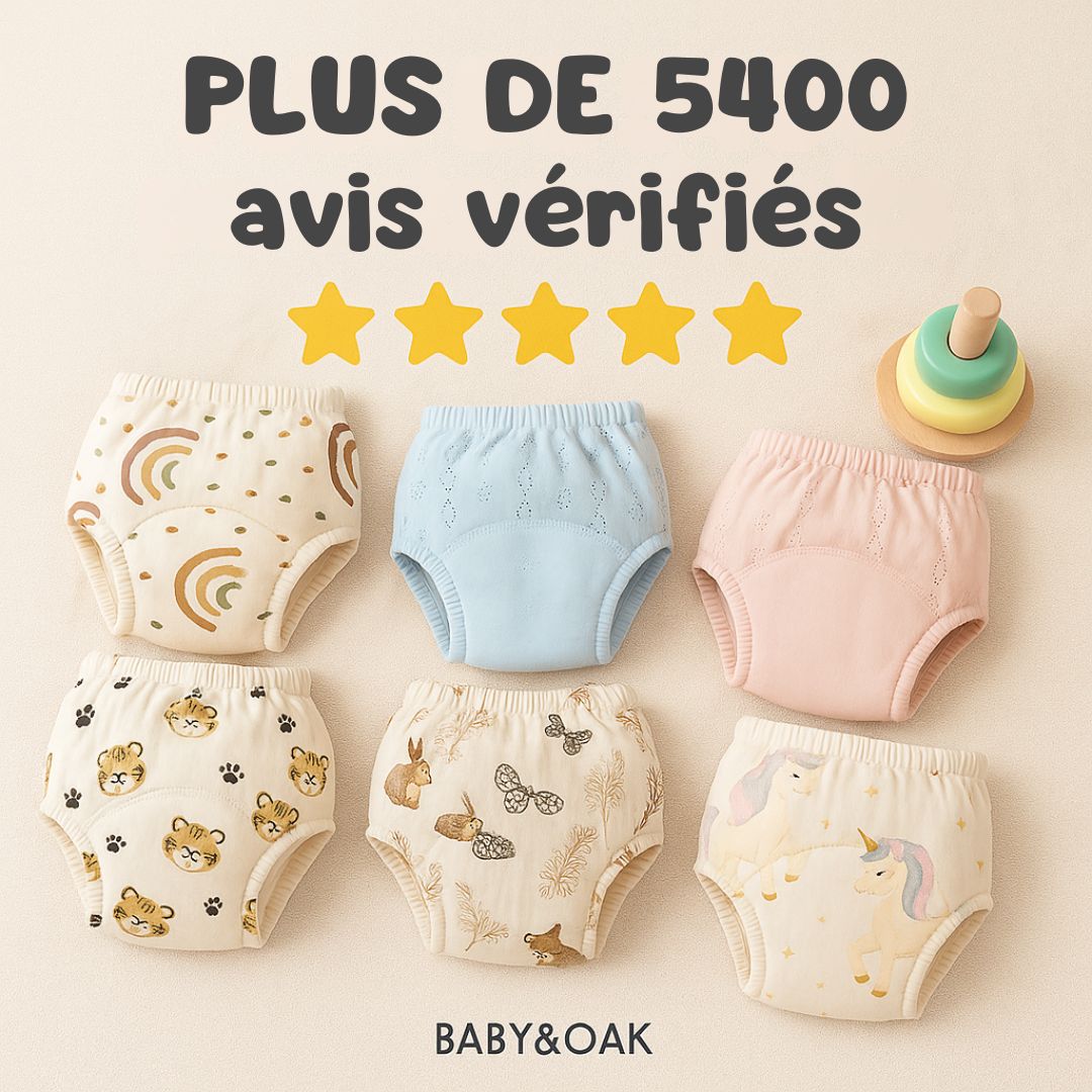 Enfin une culotte conçue pour aider votre enfant à devenir propre 🍭