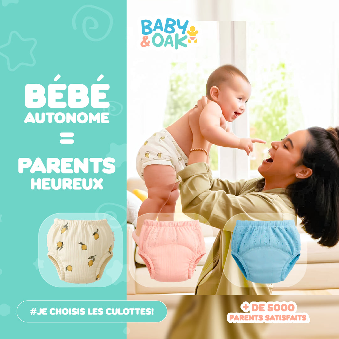 Culotte Baby&Oak : Enfin une culotte conçue pour aider votre enfant à devenir propre 🍭 (Échange)