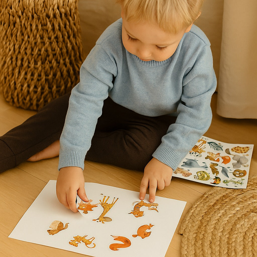 50 Adorables Stickers Animaux – Pour Apprendre En Jouant 🐾