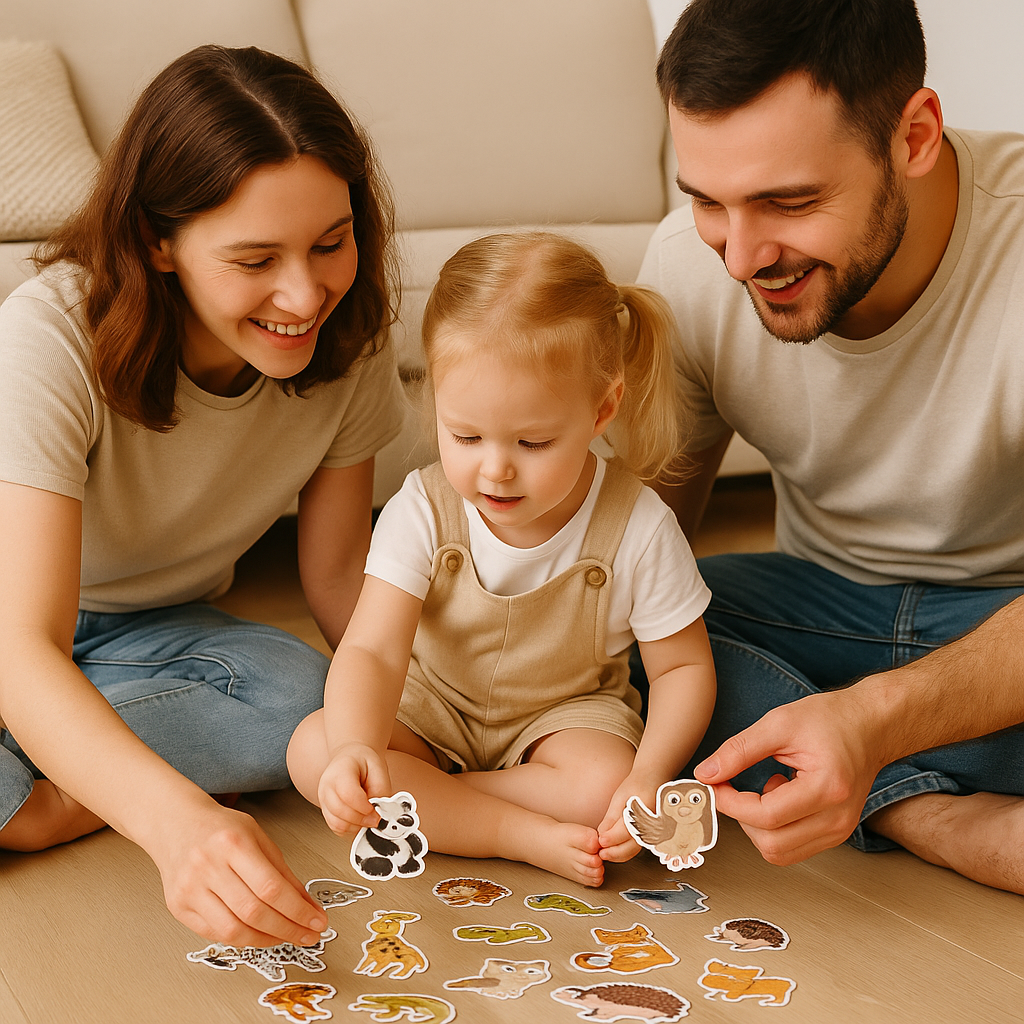 50 Adorables Stickers Animaux – Pour Apprendre En Jouant 🐾