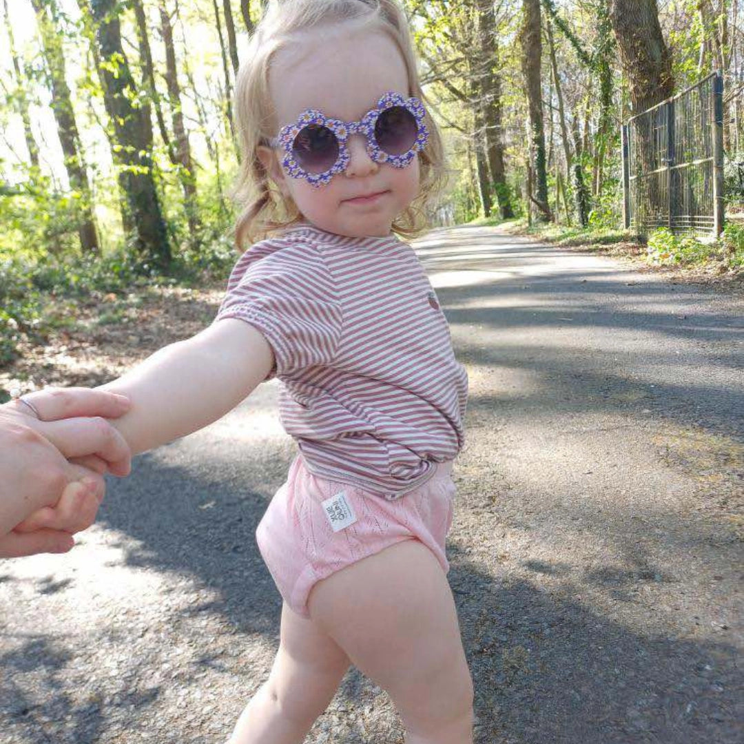 Culotte d’apprentissage imperméable bébé fille rose