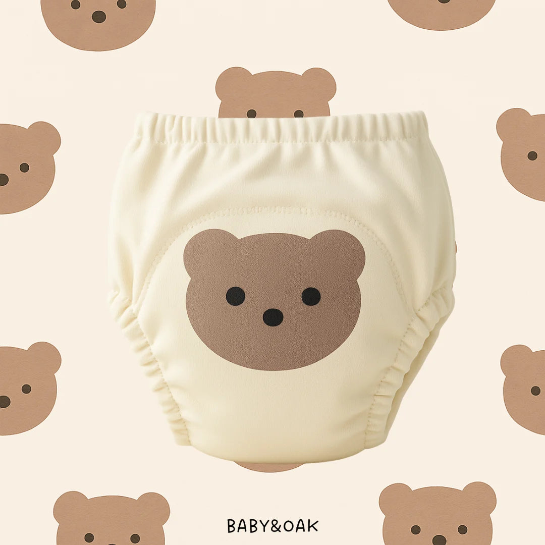 Les culottes d'apprentissage – Motif Tête d’Ours 🐻