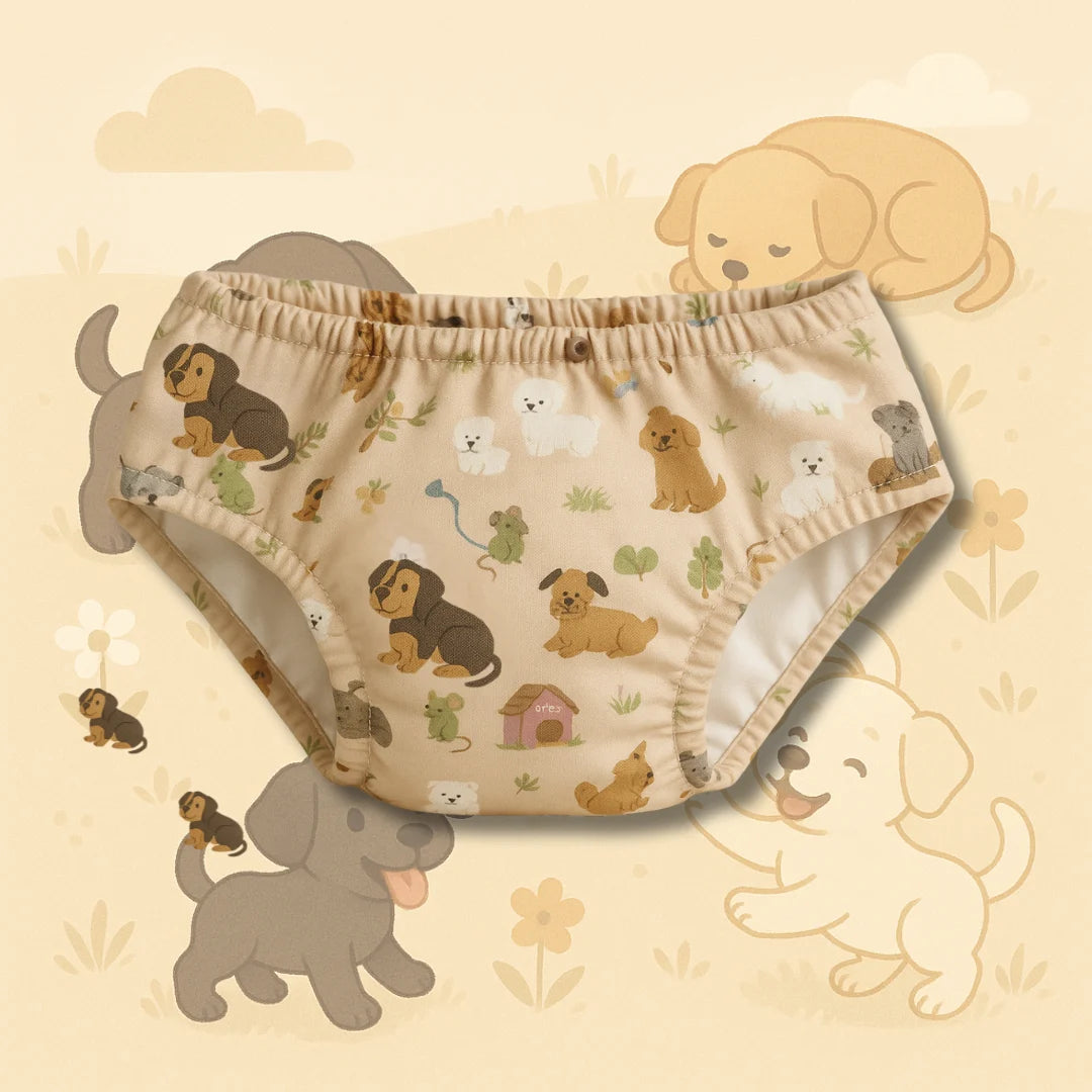 Enfin une culotte Oeko-Tex® conçue pour aider votre enfant à devenir propre le jour et la nuit 🍭
