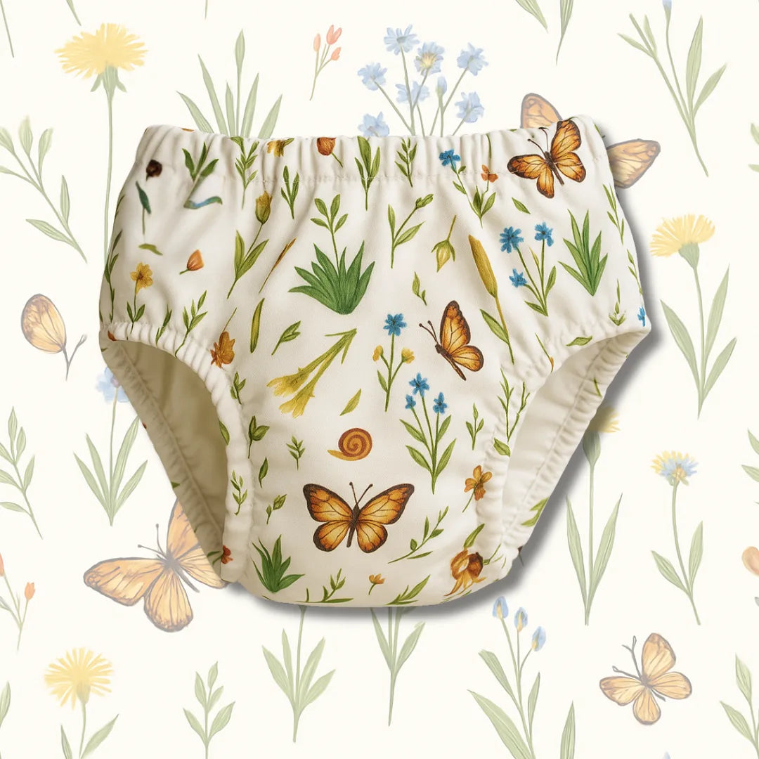 Enfin une culotte Oeko-Tex® conçue pour aider votre enfant à devenir propre le jour et la nuit 🍭