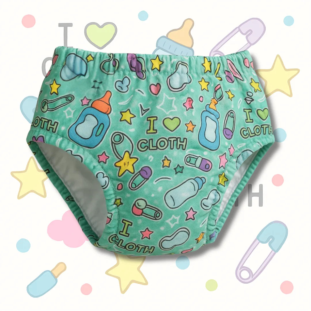 Enfin une culotte Oeko-Tex® conçue pour aider votre enfant à devenir propre le jour et la nuit 🍭
