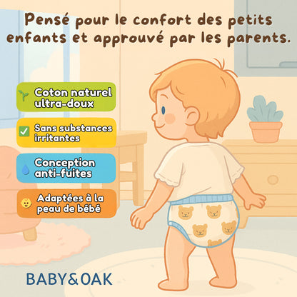Enfin une culotte conçue pour aider votre enfant à devenir propre 🍭