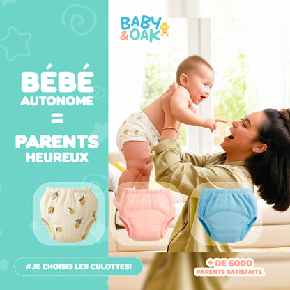 Culotte Baby&Oak : Enfin une culotte conçue pour aider votre enfant à devenir propre 🍭 (Échange)