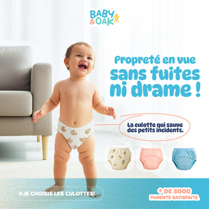 Culotte Baby&Oak : Enfin une culotte conçue pour aider votre enfant à devenir propre 🍭 (Échange)