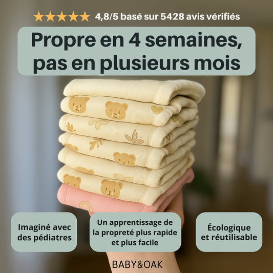 Enfin une culotte conçue pour aider votre enfant à devenir propre 🍭