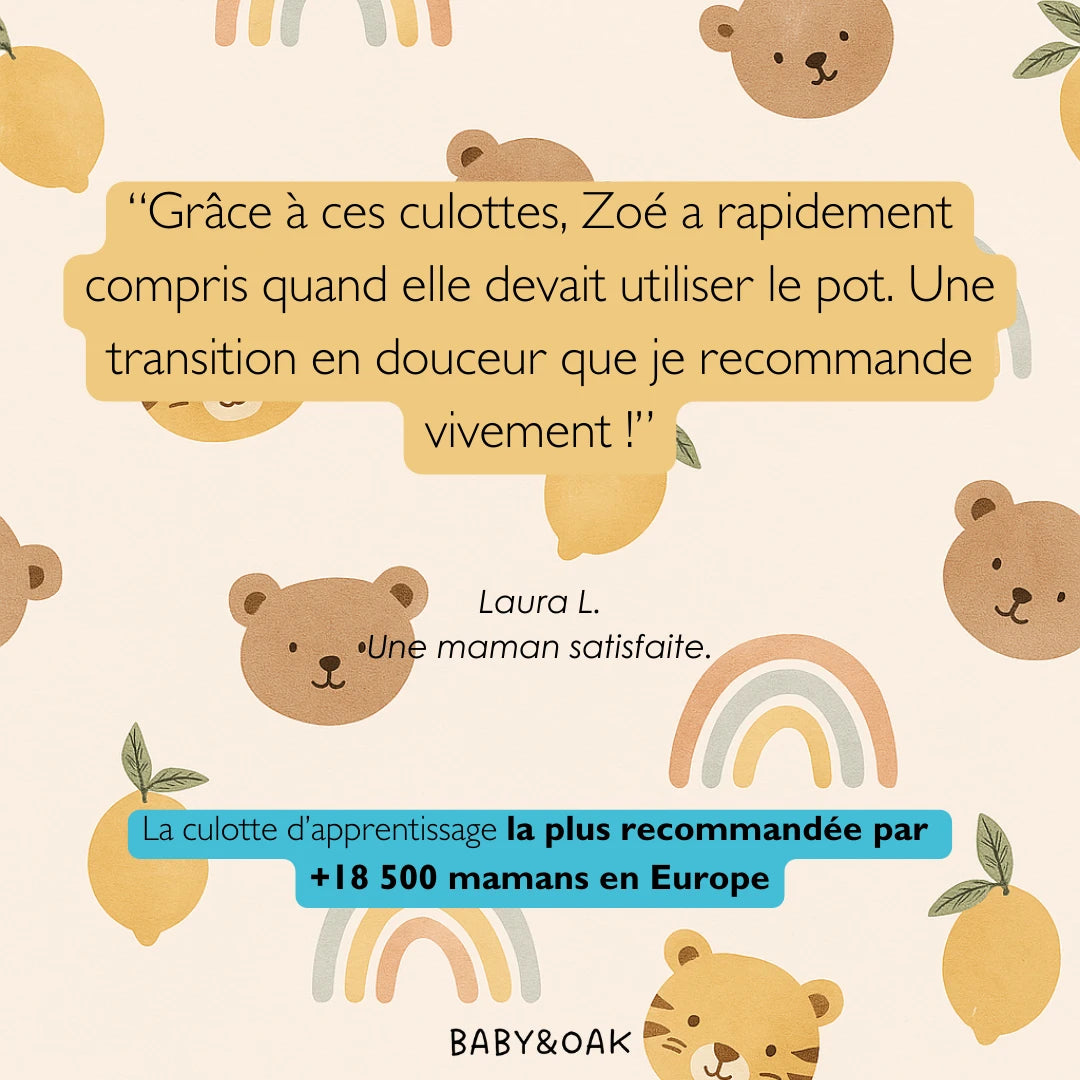 Les culottes d'apprentissage  🍭