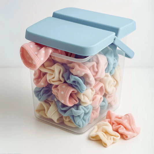 Poubelle pour culottes d'apprentissage bébé anti-odeurs hermétique – Bleu ciel