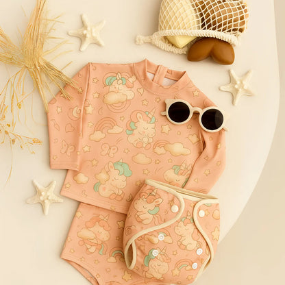 Enfin un maillot de bain absorbant pensé pour aider votre enfant à profiter de l’eau… même en cas de petit accident ! 🌞