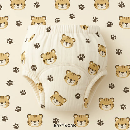 Les culottes d'apprentissage  – Motif Tigres & Empreintes 🐯