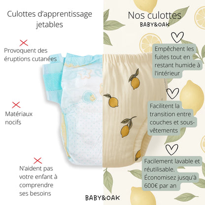 Culotte Baby&Oak : Enfin une culotte conçue pour aider votre enfant à devenir propre 🍭 (Échange)