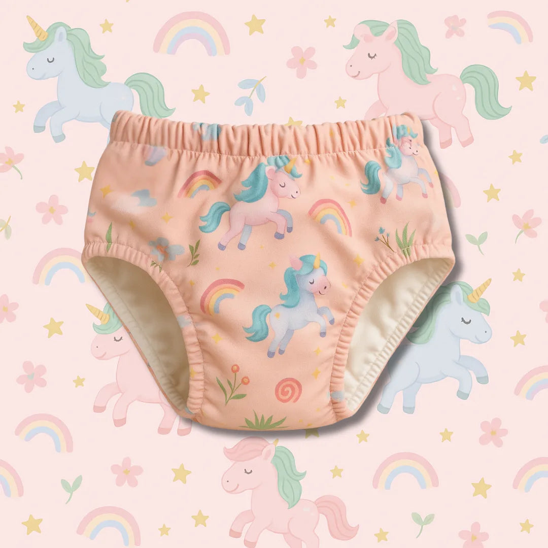 Enfin une culotte Oeko-Tex® conçue pour aider votre enfant à devenir propre le jour et la nuit 🍭