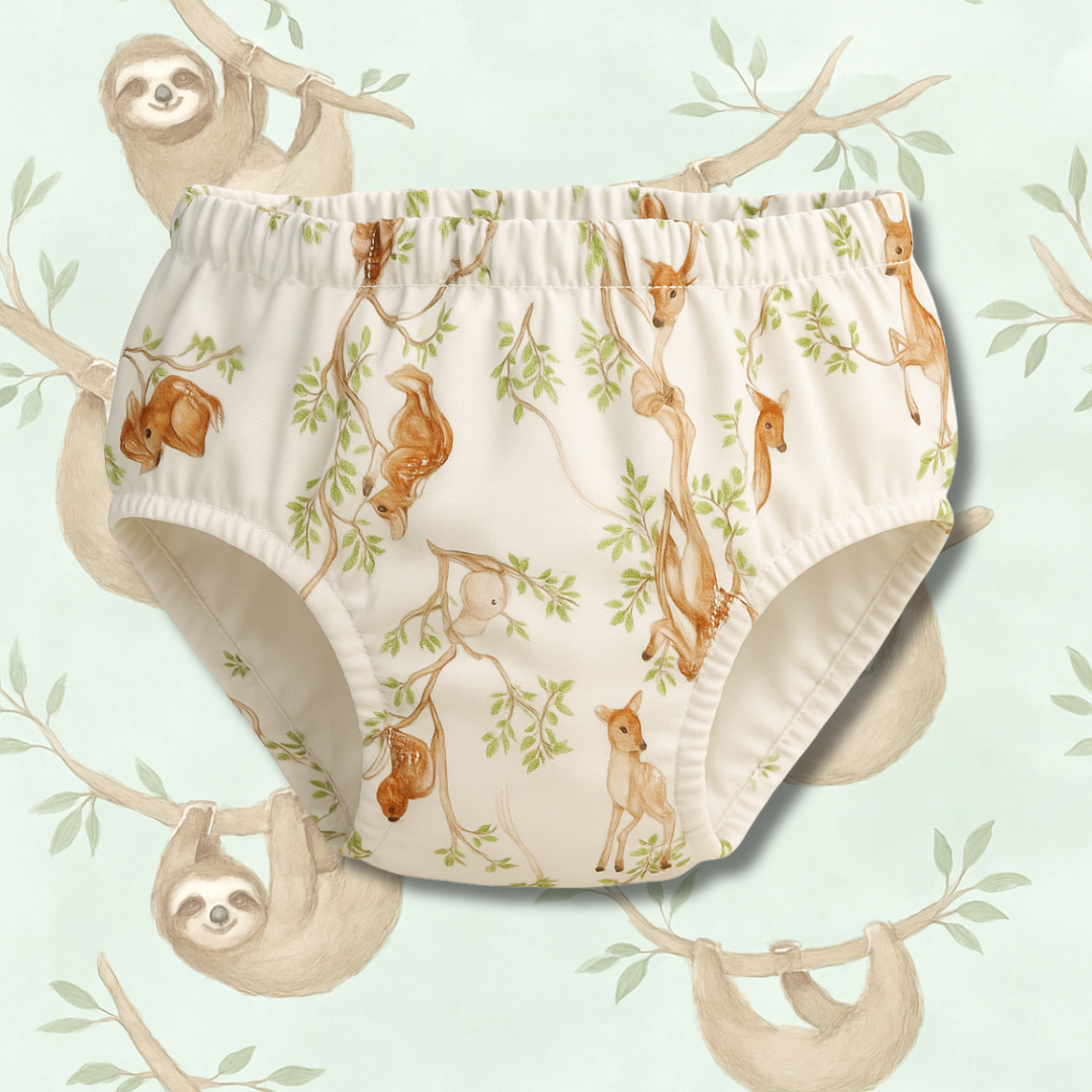 Enfin une culotte Oeko-Tex® conçue pour aider votre enfant à devenir propre le jour et la nuit 🍭